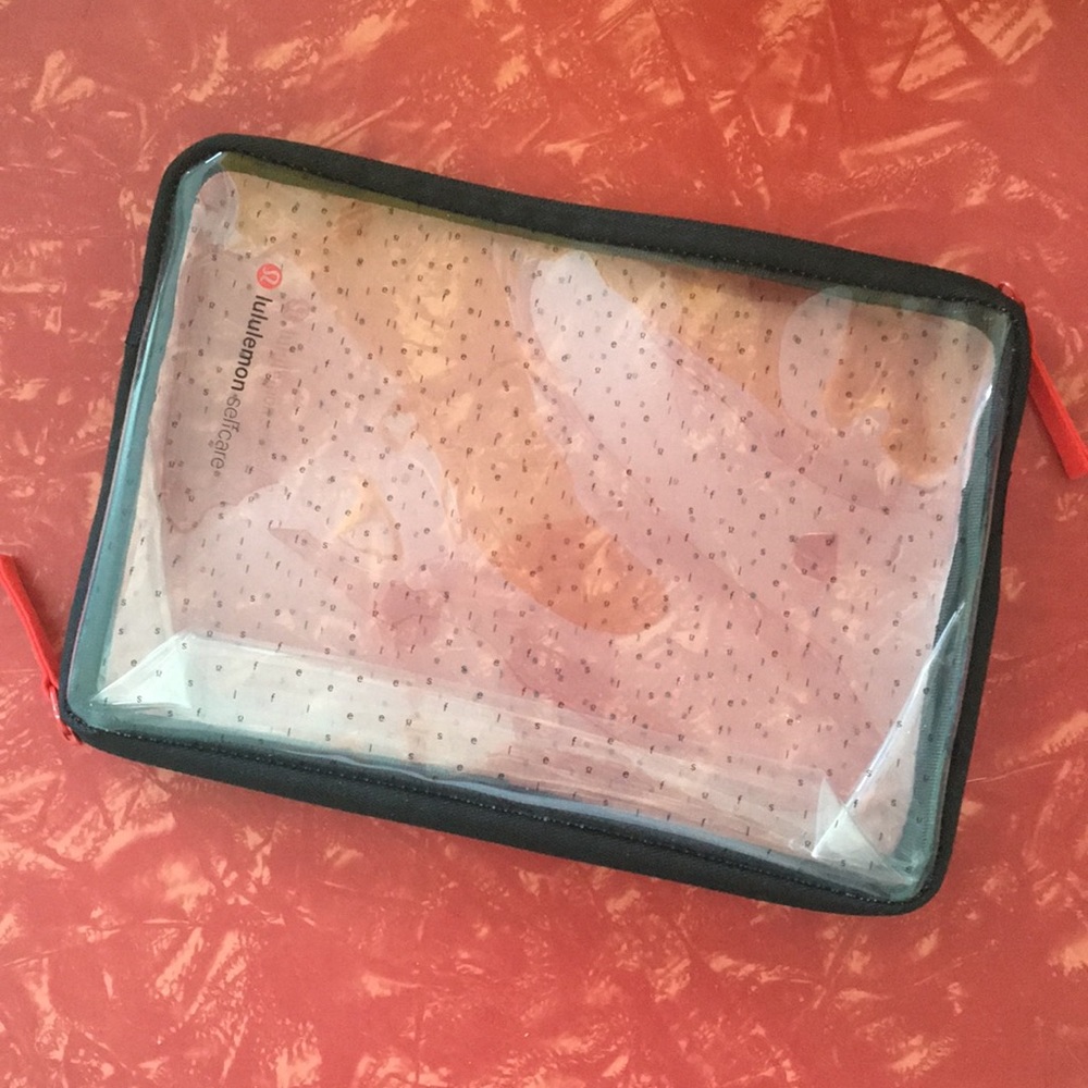 Lululemon self care toiletries bag